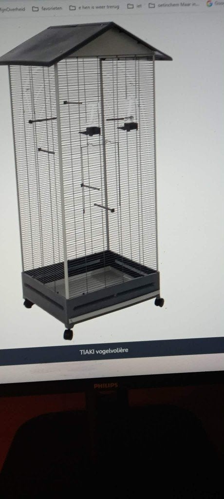 Gezocht kamer voilere., Dieren en Toebehoren, Vogels | Hokken en Kooien, Ophalen of Verzenden, Aluminium, Volière