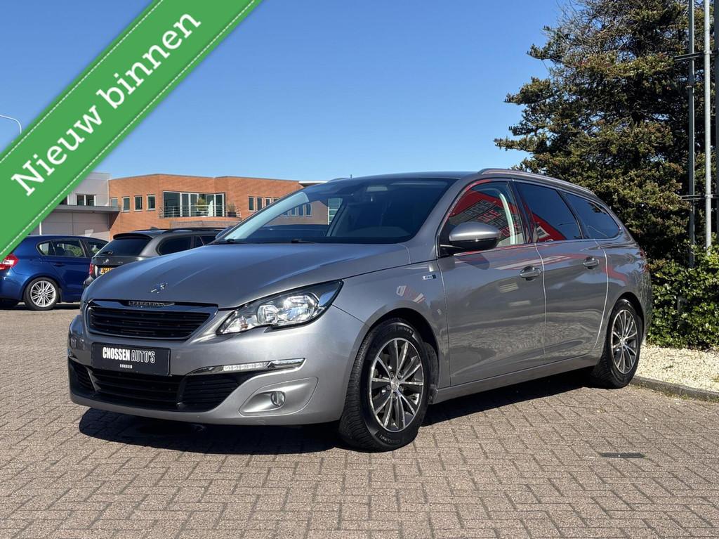 Peugeot 308 SW 1.2 PureTech Style, Airco, Cruise, Trekhaak!, Auto's, Peugeot, Voorwielaandrijving, Stof, Gebruikt, 1199 cc
