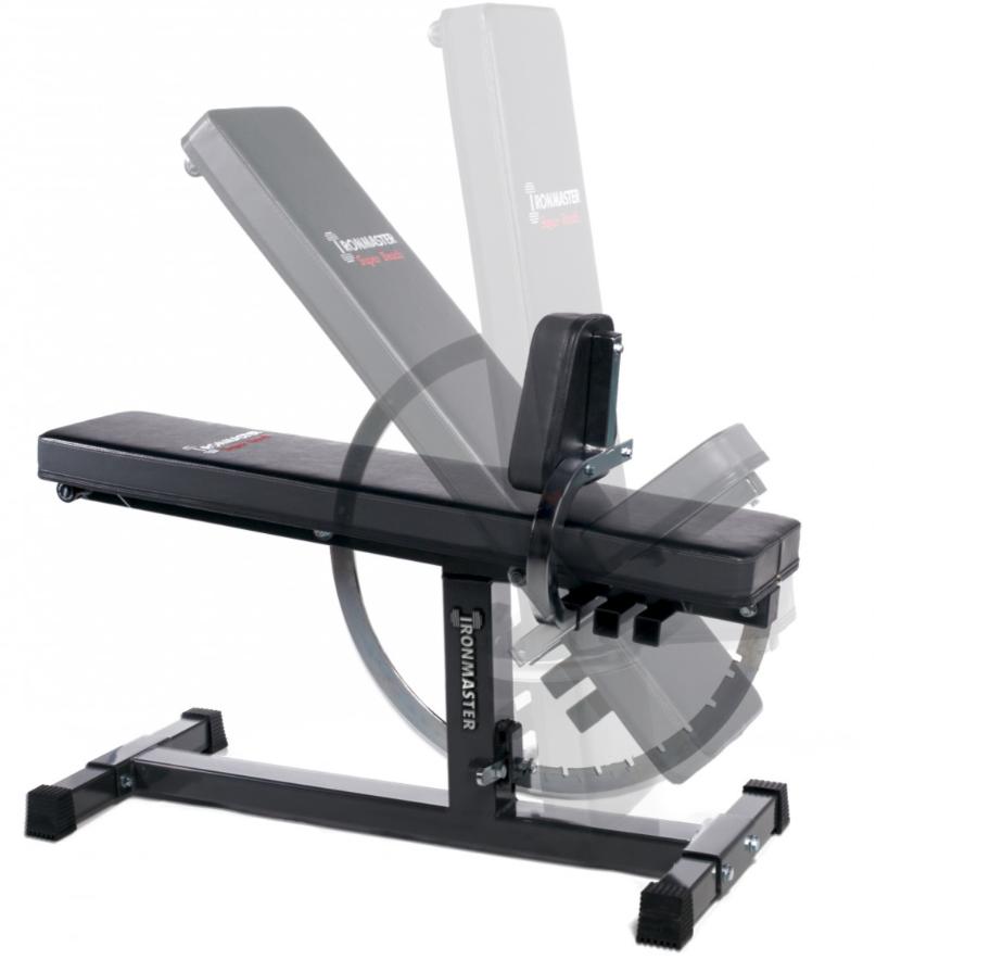 IronMaster SuperBench ONGEBRUIKT - Heavy Duty Fitness bank, Sport en Fitness, Ophalen, Ironmaster-eu.com, Zo goed als nieuw, Benen