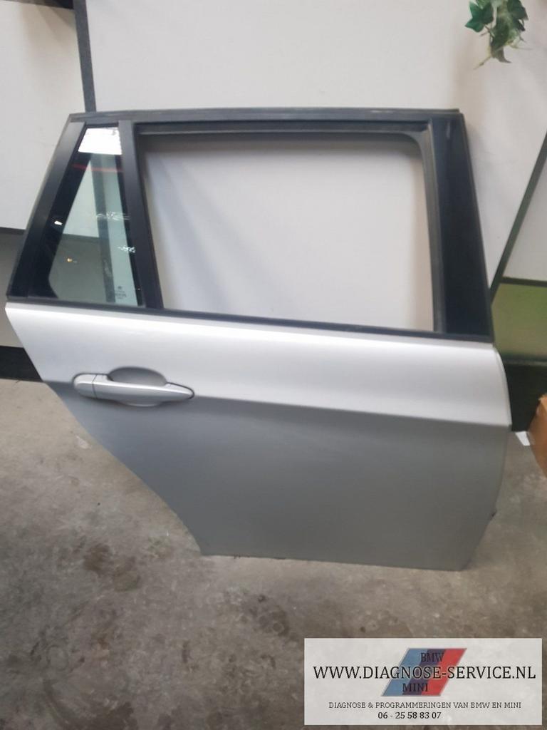 BMW 3er E91 rechts achter deur portier RA zilver, Ophalen, Gebruikt, -, Deur