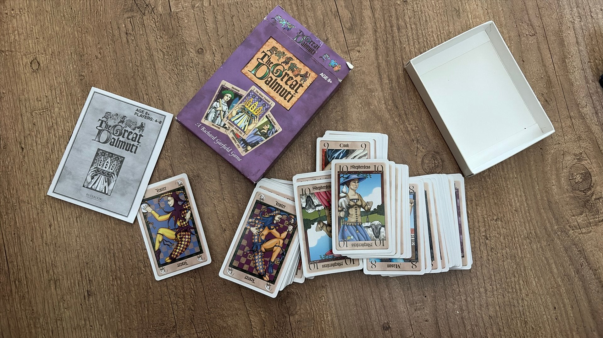 The great dalmuti, Vijf spelers of meer, Ophalen of Verzenden, Zo goed als nieuw