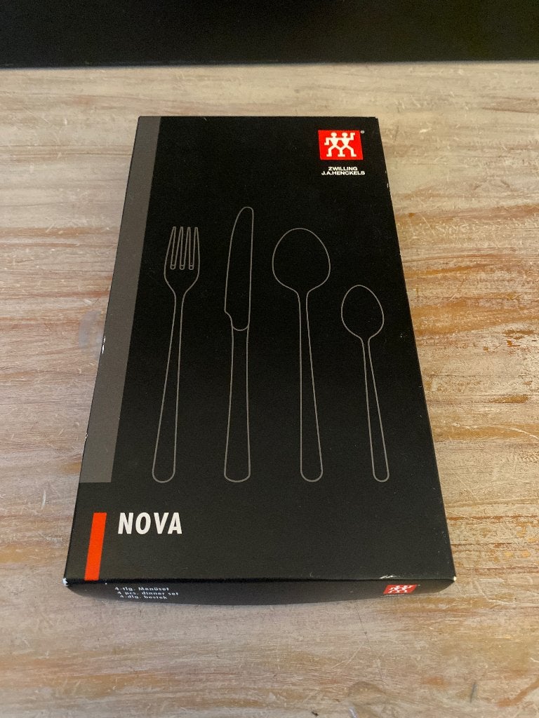 Zwilling JA Henckels bestekset, setje Nova, Nieuw, Ophalen of Verzenden, Rvs of Chroom, Vaatwasserbestendig