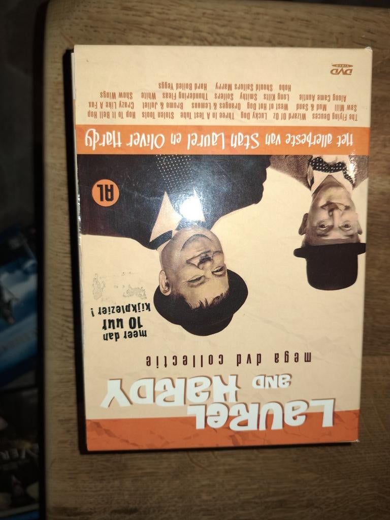 Laurel and Hardy mega dvd collection, Alle leeftijden, Ophalen of Verzenden, Zo goed als nieuw, Komedie