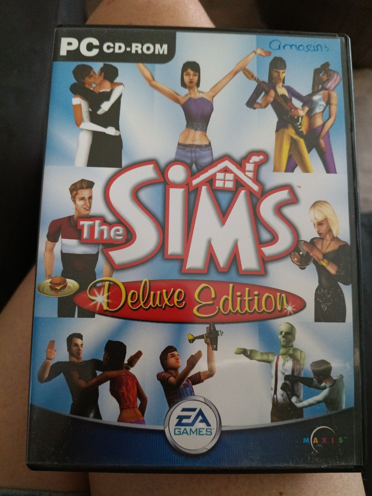 The Sims Deluxe Edition PC CD-ROM - Klassieke Simulatiegame, Spelcomputers en Games, Gebruikt, 1 speler, Ophalen of Verzenden