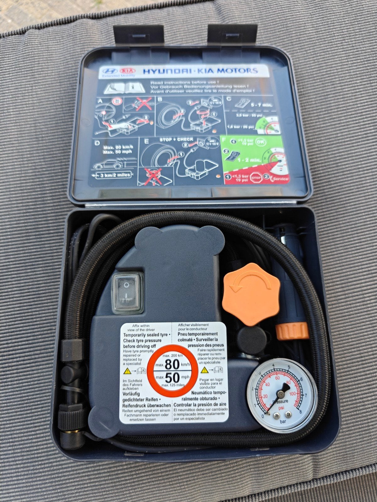 Hyundai Kia Tire Kit Extended Mobility, Ophalen