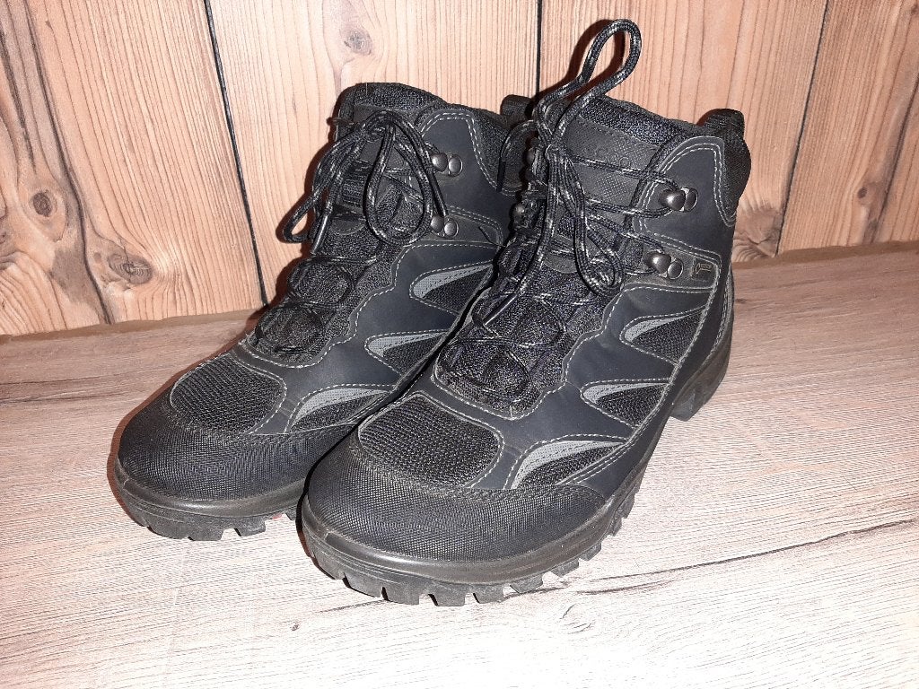 Ecco wandel/sportschoen maat 40, Ecco, Zwart, Zo goed als nieuw, Wandelschoenen