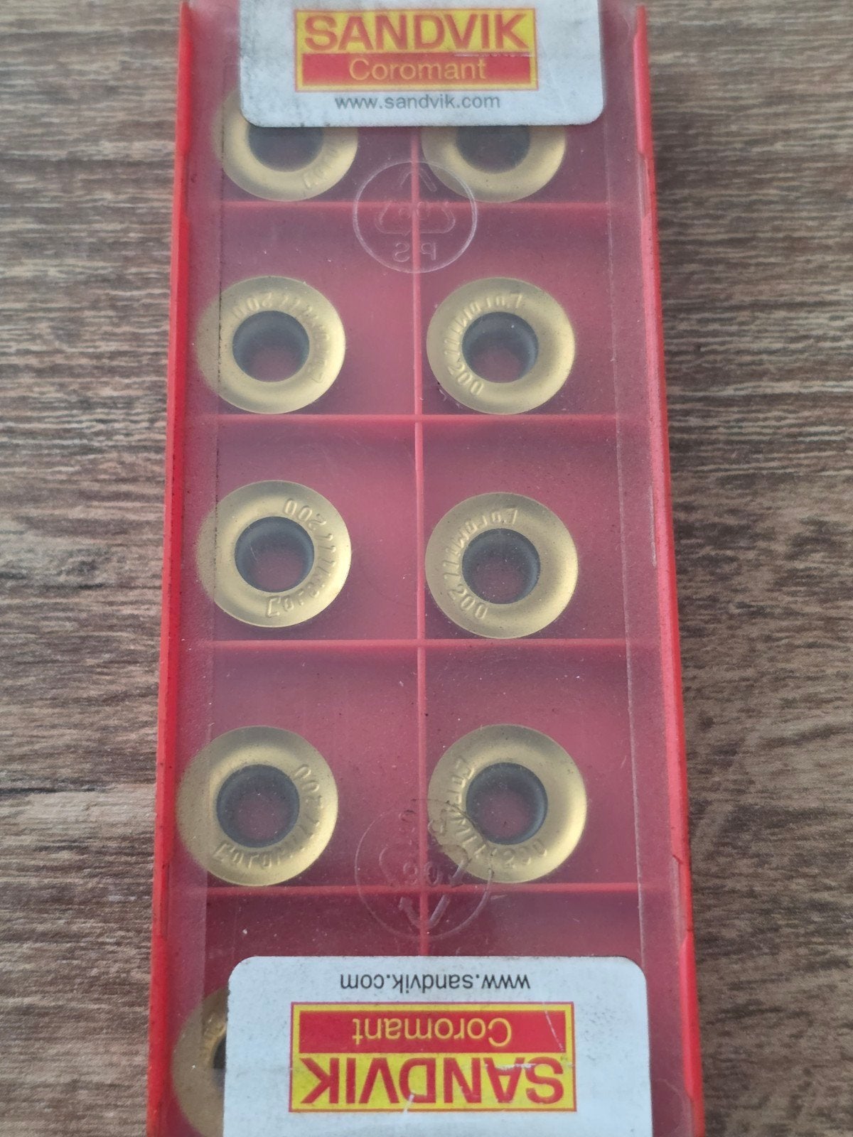 Sandvik coromant rcht 12 04 m0-pl 1025 wisselplaten, Ophalen of Verzenden, Nieuw