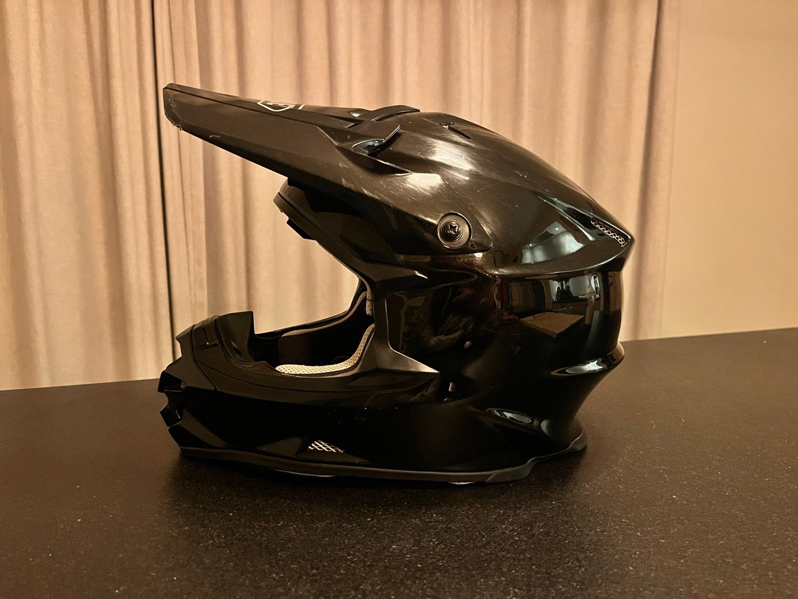 Shoei MX Helm Maat S Motorcross, Motoren, Offroadhelm, Ophalen of Verzenden, S, Shoei
