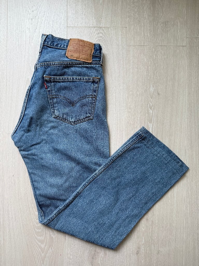 Levi's 501 Spijkerbroek W32L32, Blauw, ., Ophalen of Verzenden, Zo goed als nieuw