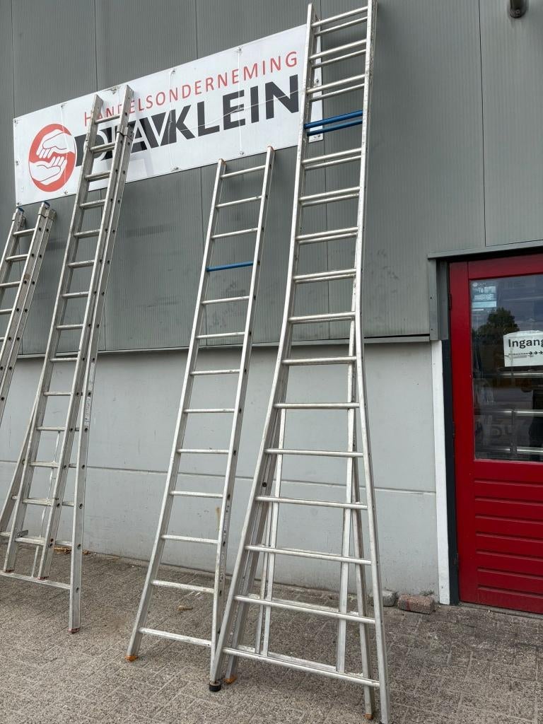 Diverse ladders aangeboden - Zie foto's!, Ophalen, Gebruikt, 2 tot 4 meter