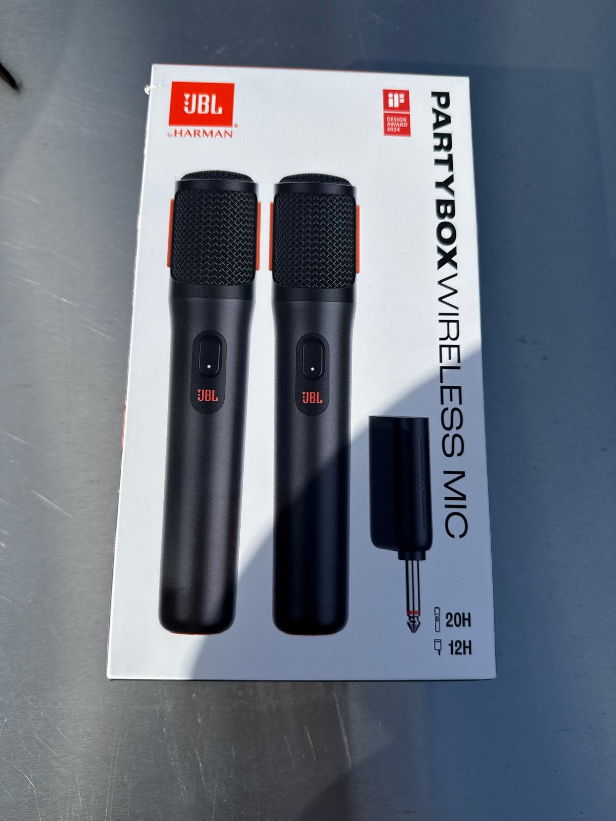 JBL PartyBox Draadloze Microfoons (Set van 2)