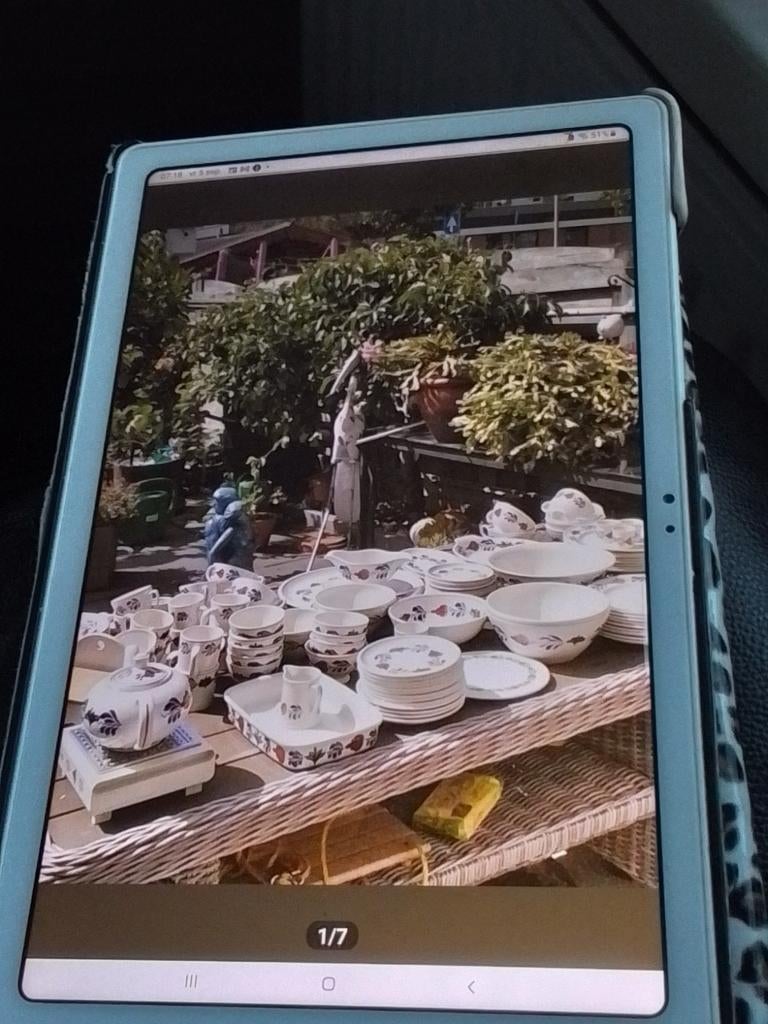 Groot Boerenbont servies - puntgaaf, Huis en Inrichting, Keuken | Servies, Ophalen of Verzenden