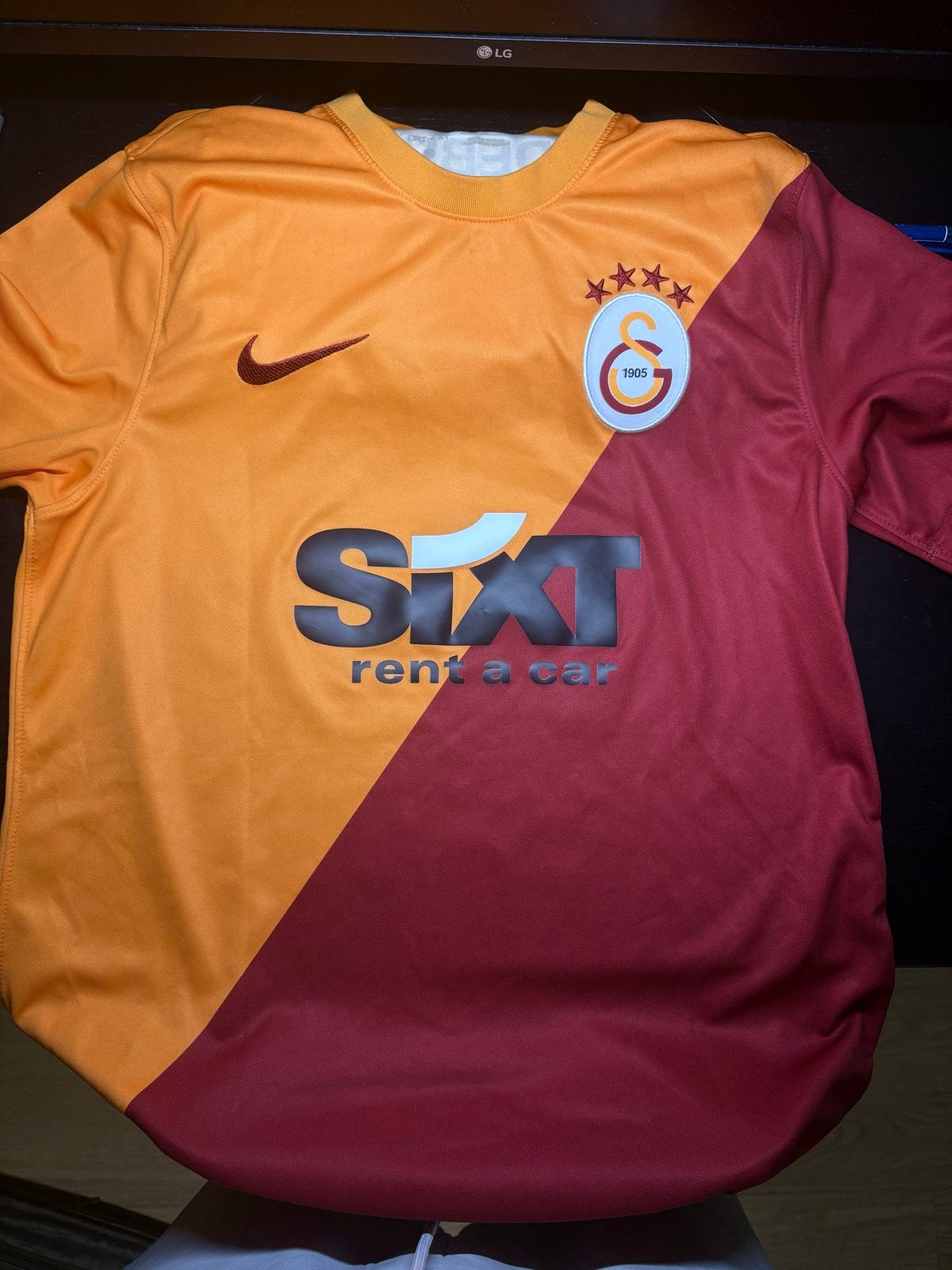 Galatasaray Thuisshirt 2022-2023 Gomis, Ophalen of Verzenden, Zo goed als nieuw, Voetbal, Meerkleurig