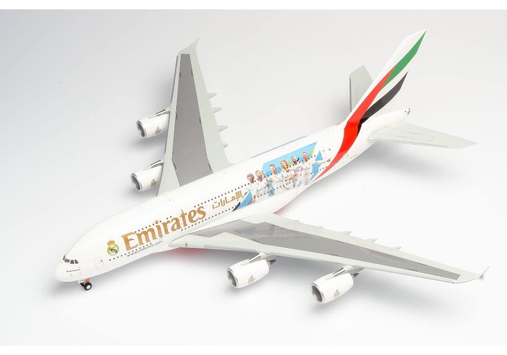 Airbus A380-800 Emirates Real Madrid Dubai Herpa 559508, Schaalmodel, Herpa Miniaturmodelle GmbH Leonrodstraße 46-47 herpa@herpa.de