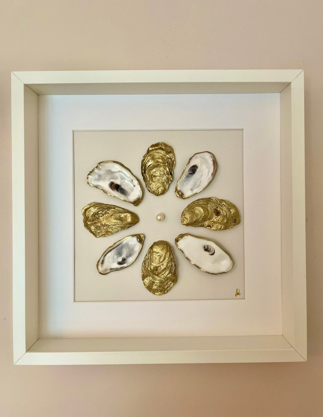 Schilderij waarin oesters, Ophalen of Verzenden, Nieuw