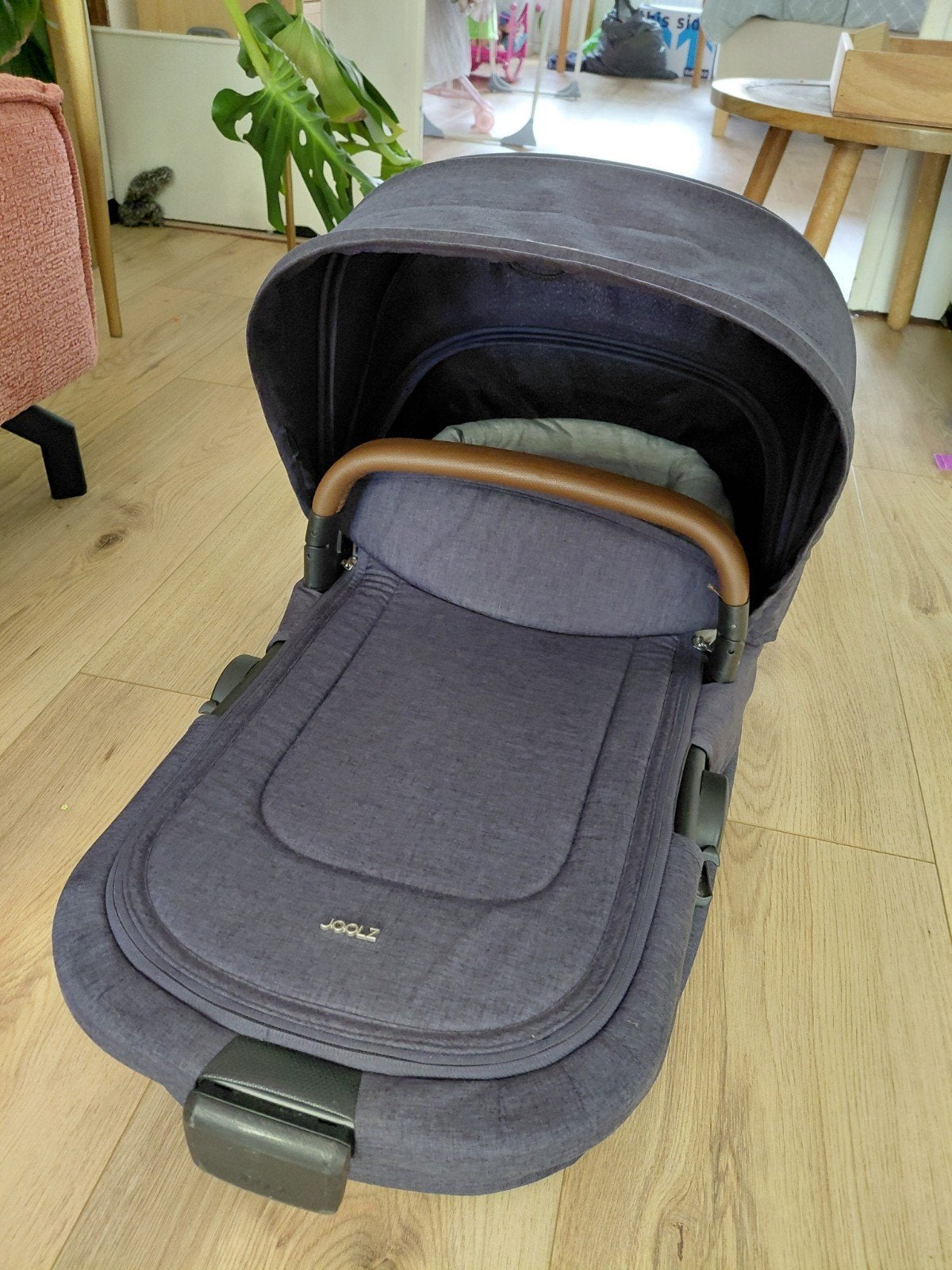 Joolz Aer reiswieg - Denim blauw met accessoires, Ophalen, Gebruikt, Overige merken