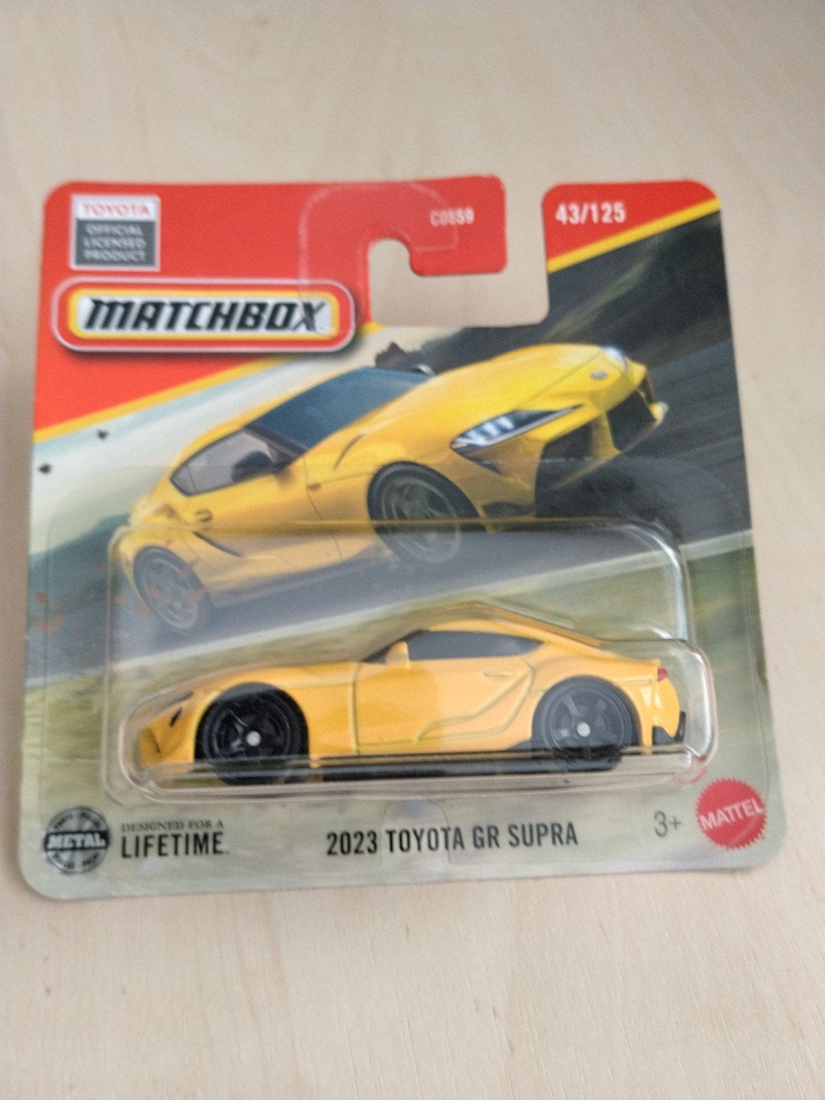 Matchbox 2023 Toyota gr supra, Ophalen of Verzenden, Nieuw, Auto