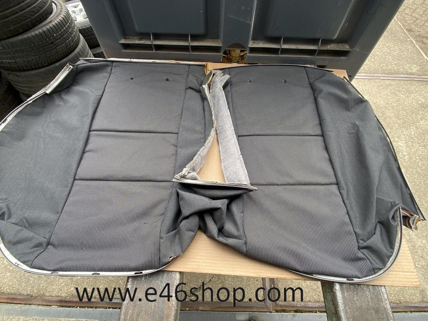 BMW 5 SERIE E60 ACHTERBANK BEKLEDING OEM 52207059606 NIEUW O, Auto-onderdelen, Interieur en Bekleding, -, -, Nieuw, Ophalen of Verzenden
