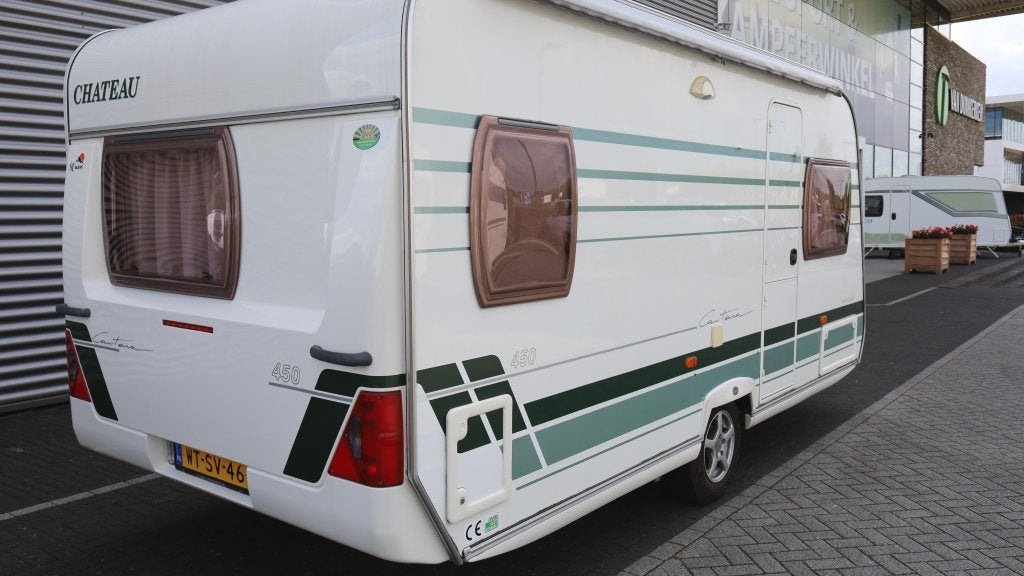 Chateau Cantara 450 FHU mover en etui luifel, Caravans en Kamperen, Chateau, Rondzit, Bedrijf, Overige typen