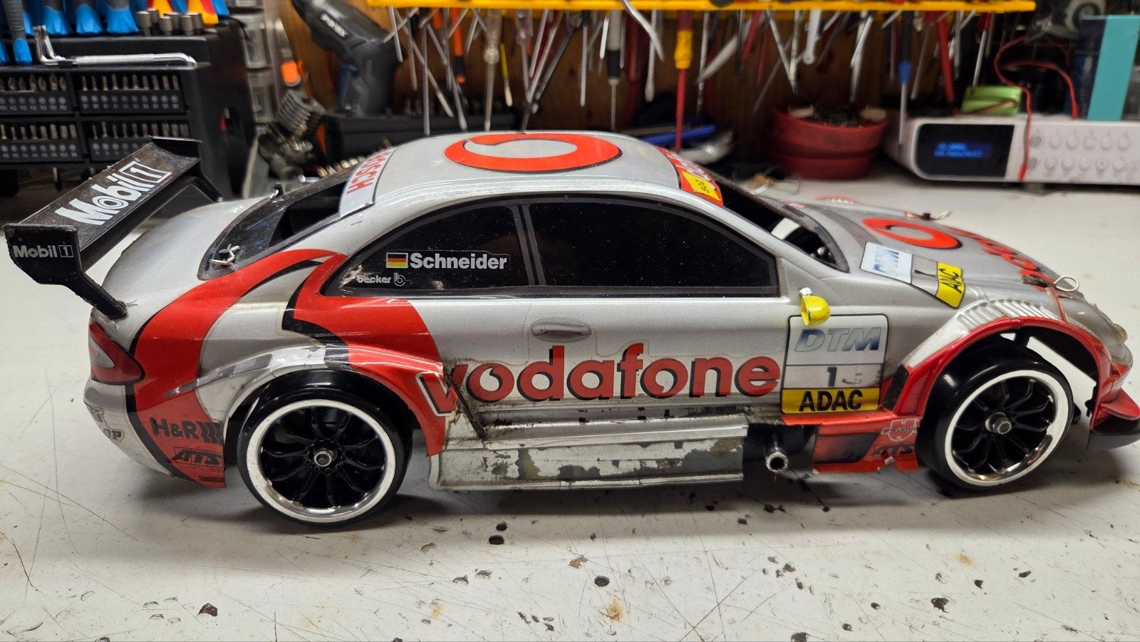 te koop mooie reely p 190, Gebruikt, Auto offroad, Ophalen of Verzenden, Schaal 1:10