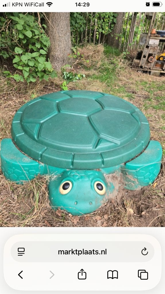 Schildpadzandbak, Kinderen en Baby's, Ophalen, Gebruikt