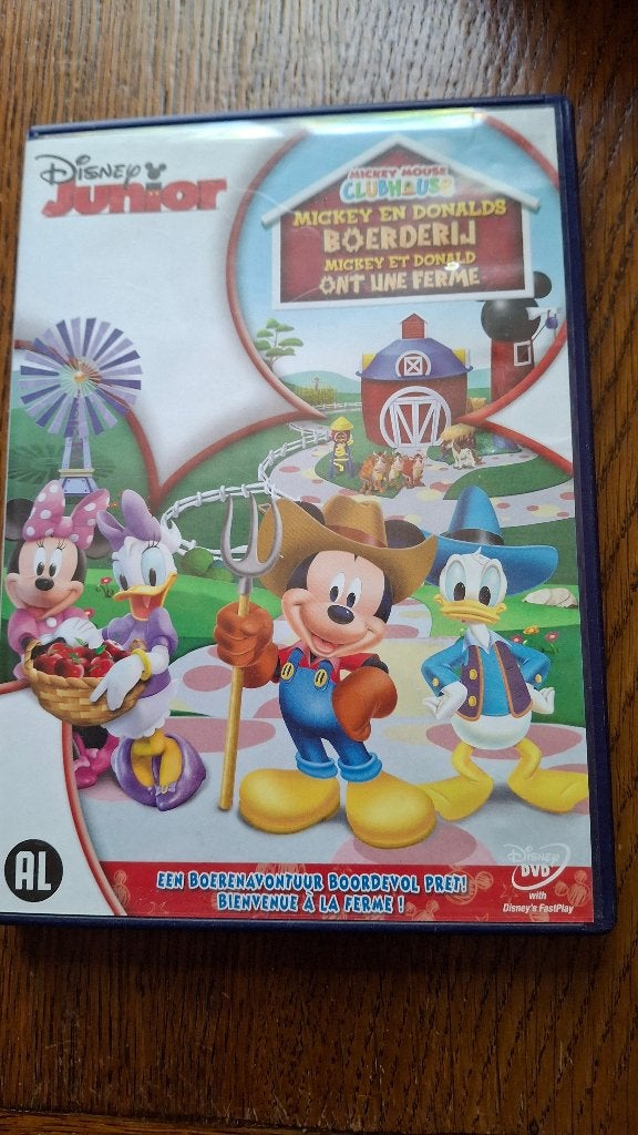 DVD Mickey Mouse en Goofy, Verzamelen, Disney, Ophalen of Verzenden, Mickey Mouse, Zo goed als nieuw