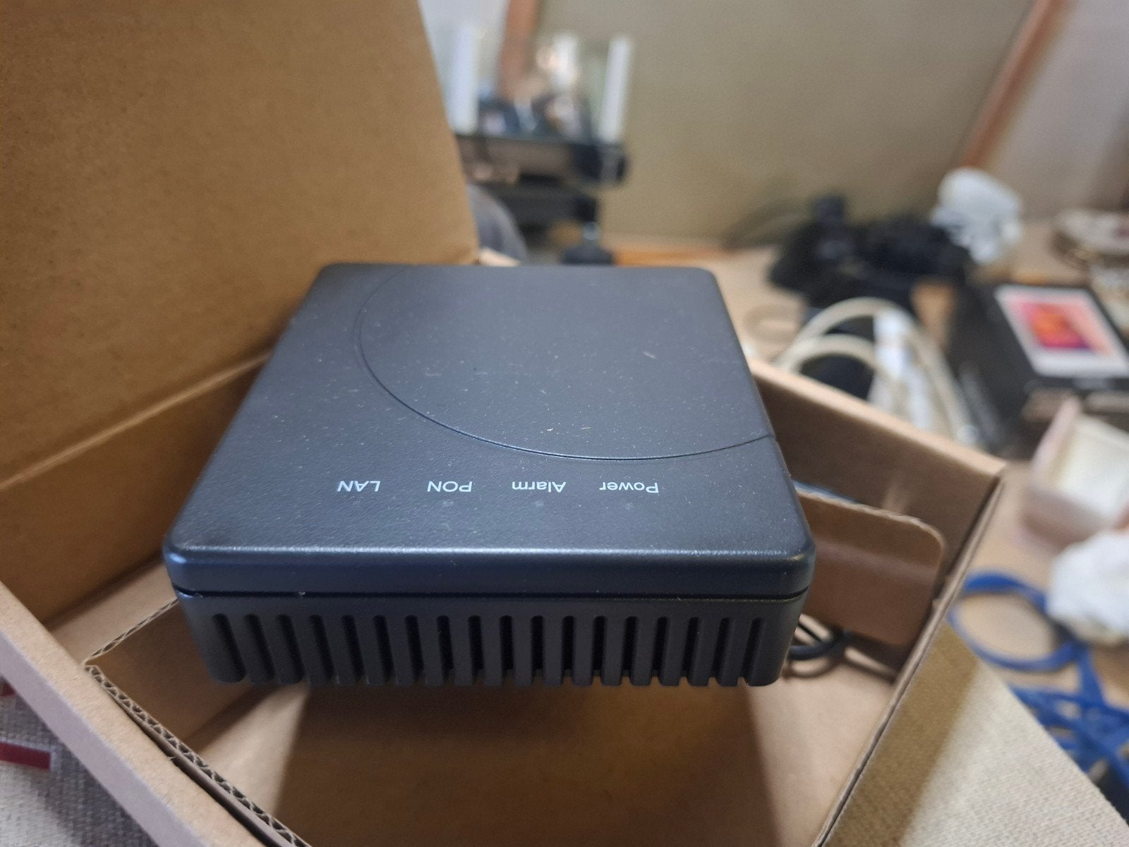 Nokia G-010G-R Glasvezel Modem Router, Computers en Software, Support@nokia.com, Ophalen of Verzenden, Zo goed als nieuw, Nokia Corporation