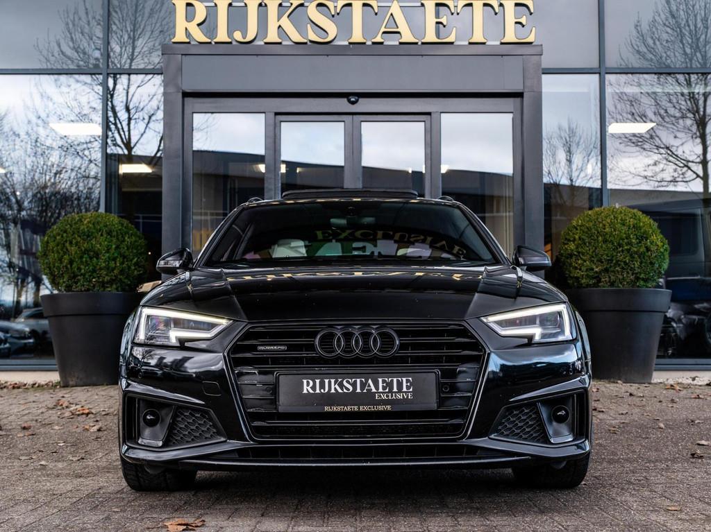 Audi A4 Avant 2.0 TDI Quattro S-line|RS STOELEN|PANO|VOSSEN, Automaat, Euro 6, A4, Zwart