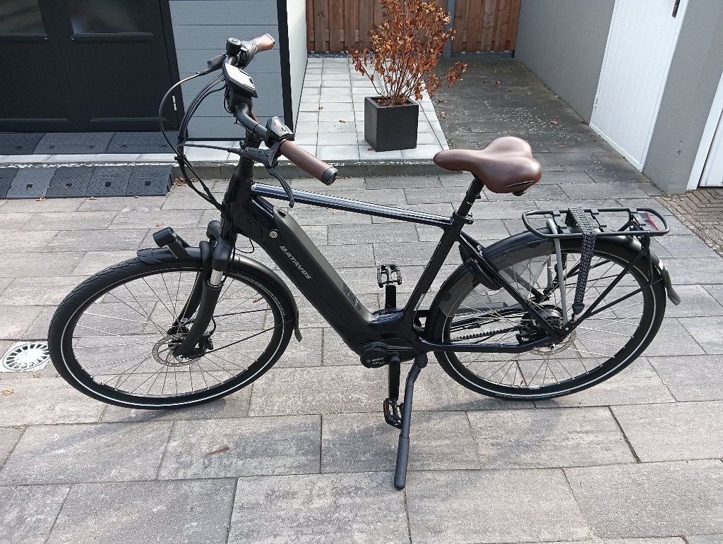 Batavus E-Go Power Exclusiv - 53 cm herenfiets, nieuwstaat, Ophalen, Batavus, Zo goed als nieuw, 51 tot 55 cm