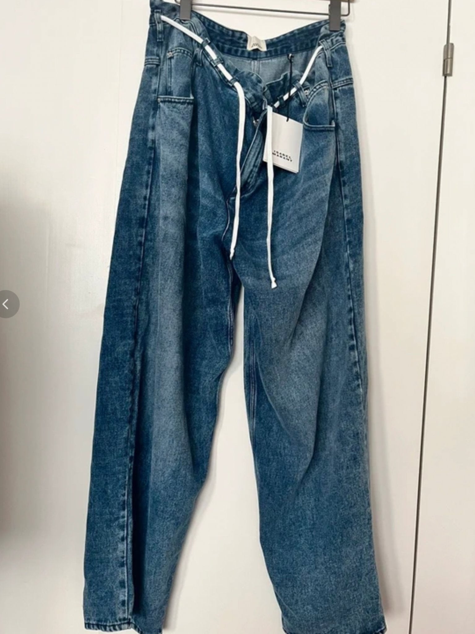 Isabel Marant Jordy wide-leg jeans - Nieuw met kaartjes, Kleding | Dames, Broeken en Pantalons, Blauw, Maat 42/44 (L), Nieuw, Ophalen of Verzenden