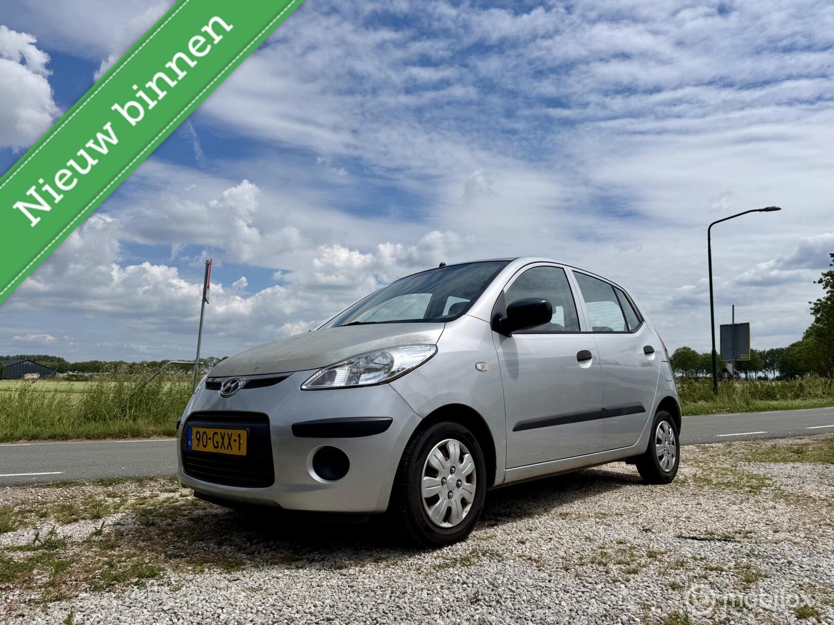Hyundai i10 1.1 Active, BJ 2008, Export, APK, Vaste Prijs, Auto's, Voorwielaandrijving, Gebruikt, 31 €/maand, 4 cilinders