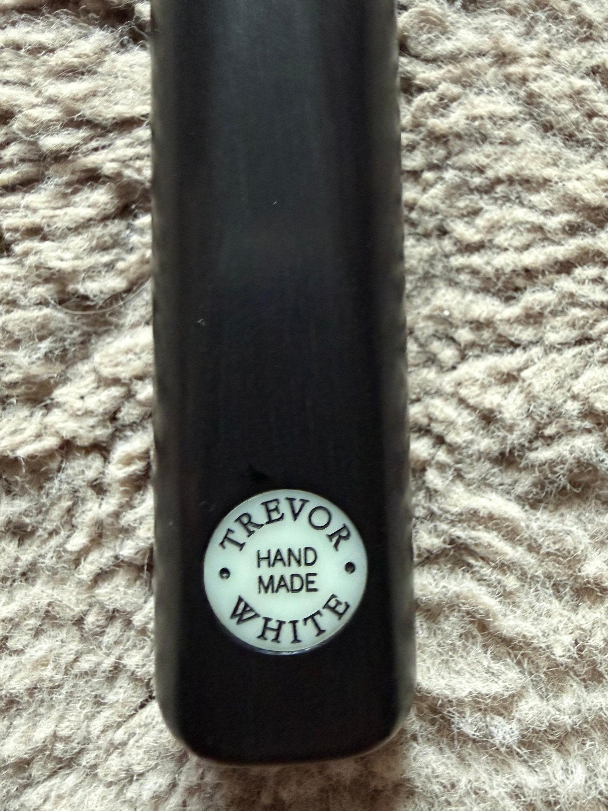 Trevor White Hand Made Snookerkeu met verlengstukken, Ophalen, Zo goed als nieuw, Keu of Ballen