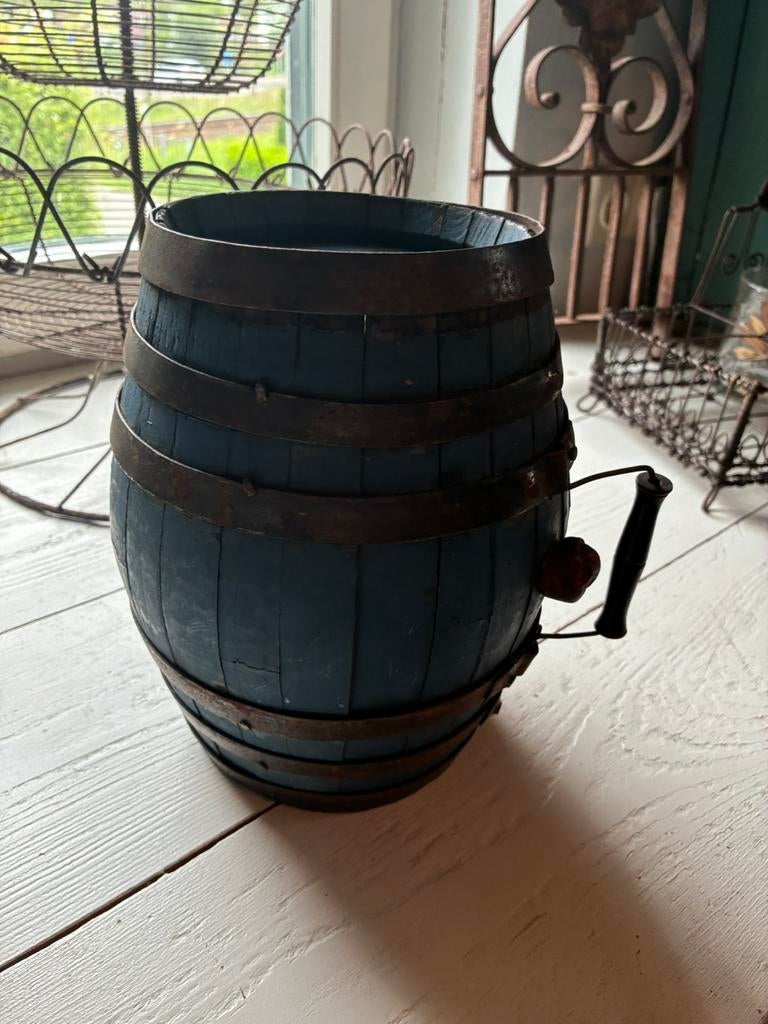 Antiek houten tonnetje, Antiek en Kunst, Ophalen of Verzenden
