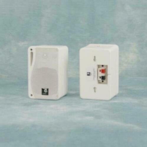 3 Weg mini speakers 13 cm 80 Watt Rms Wit, Overige merken, ., Nieuw, Ophalen of Verzenden
