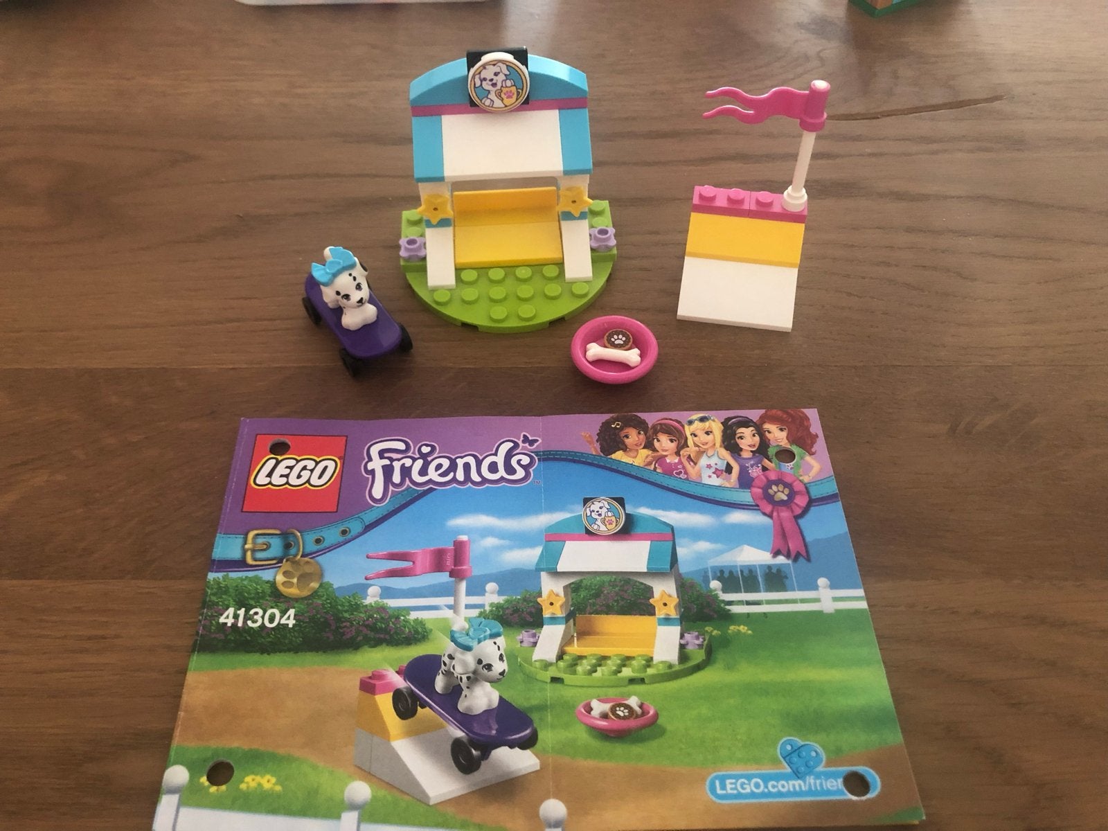 Lego Friends 41304 Puppy Tricks - Zo goed als nieuw, Ophalen of Verzenden, Zo goed als nieuw