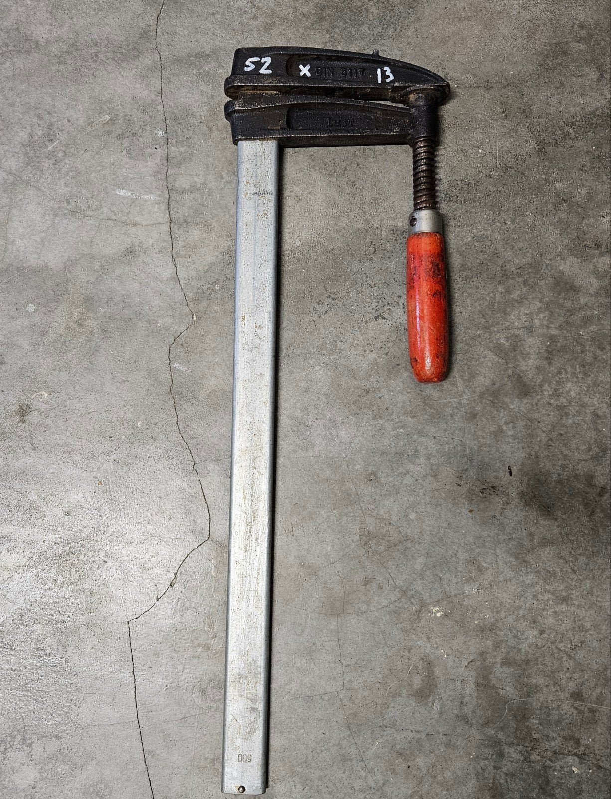 Lange lijmklem - 52 x 13 cm, Ophalen, Gebruikt, Klem, Overige merken