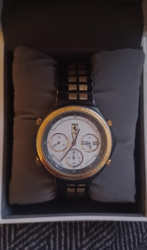 Ferrari horloge chronograaf ophalen ook Amsterdam, Ophalen of Verzenden