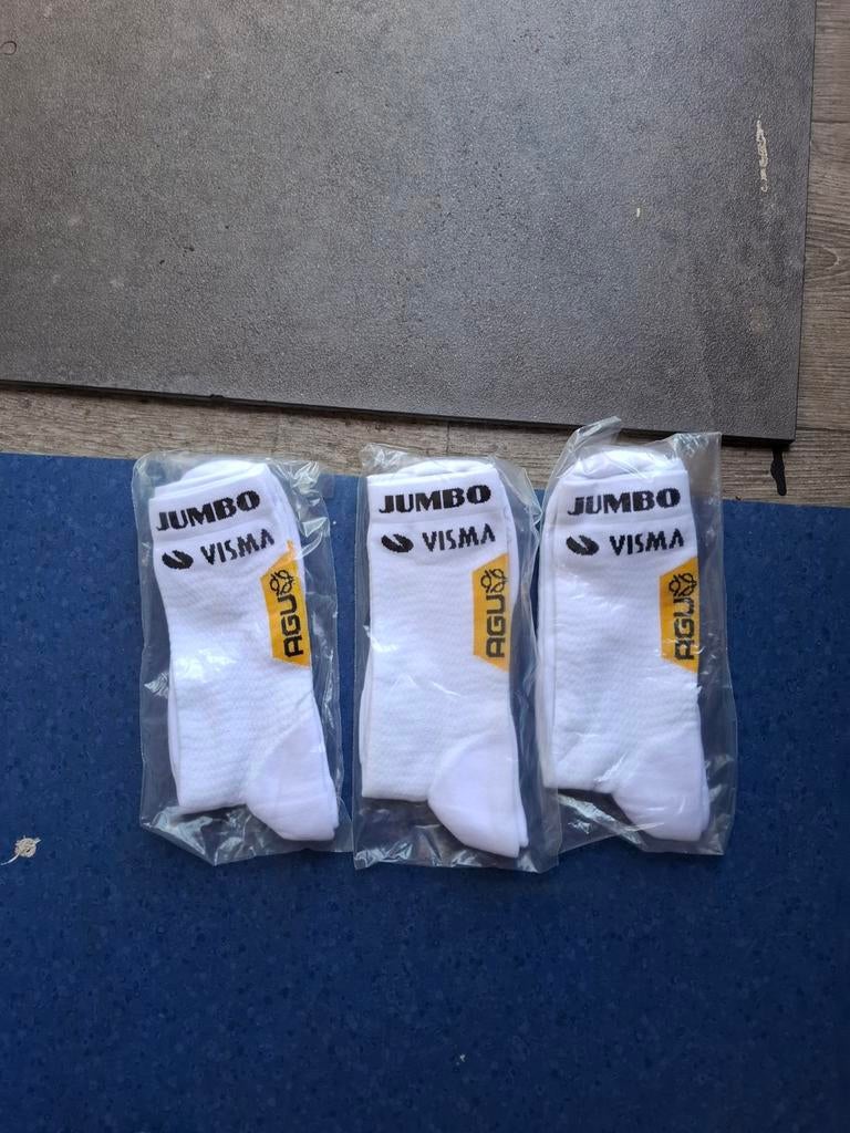 3 paar jumbo visma sokken nieuw maat 43/47, Fietsen en Brommers, Ophalen of Verzenden, Nieuw, Schoenen
