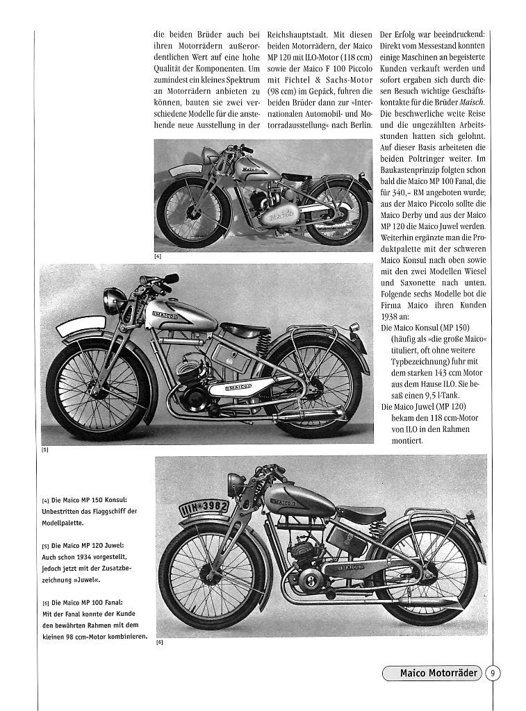 Maico Motorrader geschichte typen technik, Boeken, Verzenden, Nieuw, Frank O. Hrachowy, Merk of Model