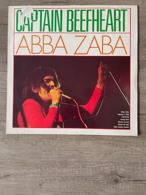 LP Captain Beefheart - Abba Zaba - 1988, Cd's en Dvd's, Vinyl | Rock, Ophalen of Verzenden, Gebruikt, 12 inch, Poprock