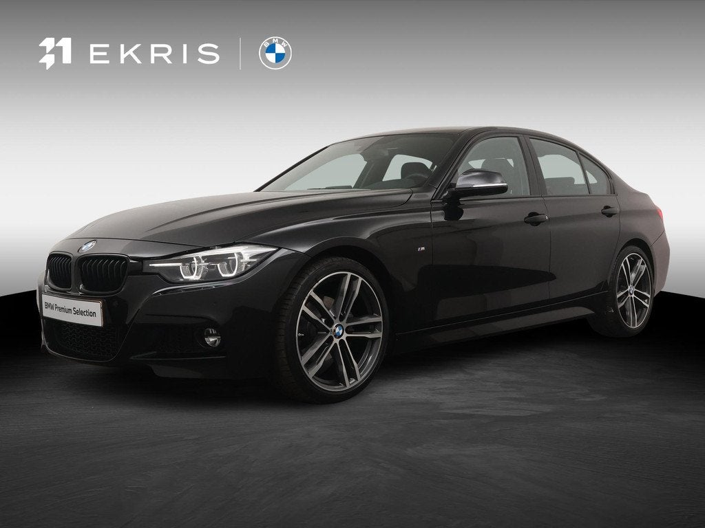BMW 3 Serie 320i Edition M Sport Shadow Executive | Trekhaak, Achterwielaandrijving, 4 cilinders, Zwart, Bedrijf