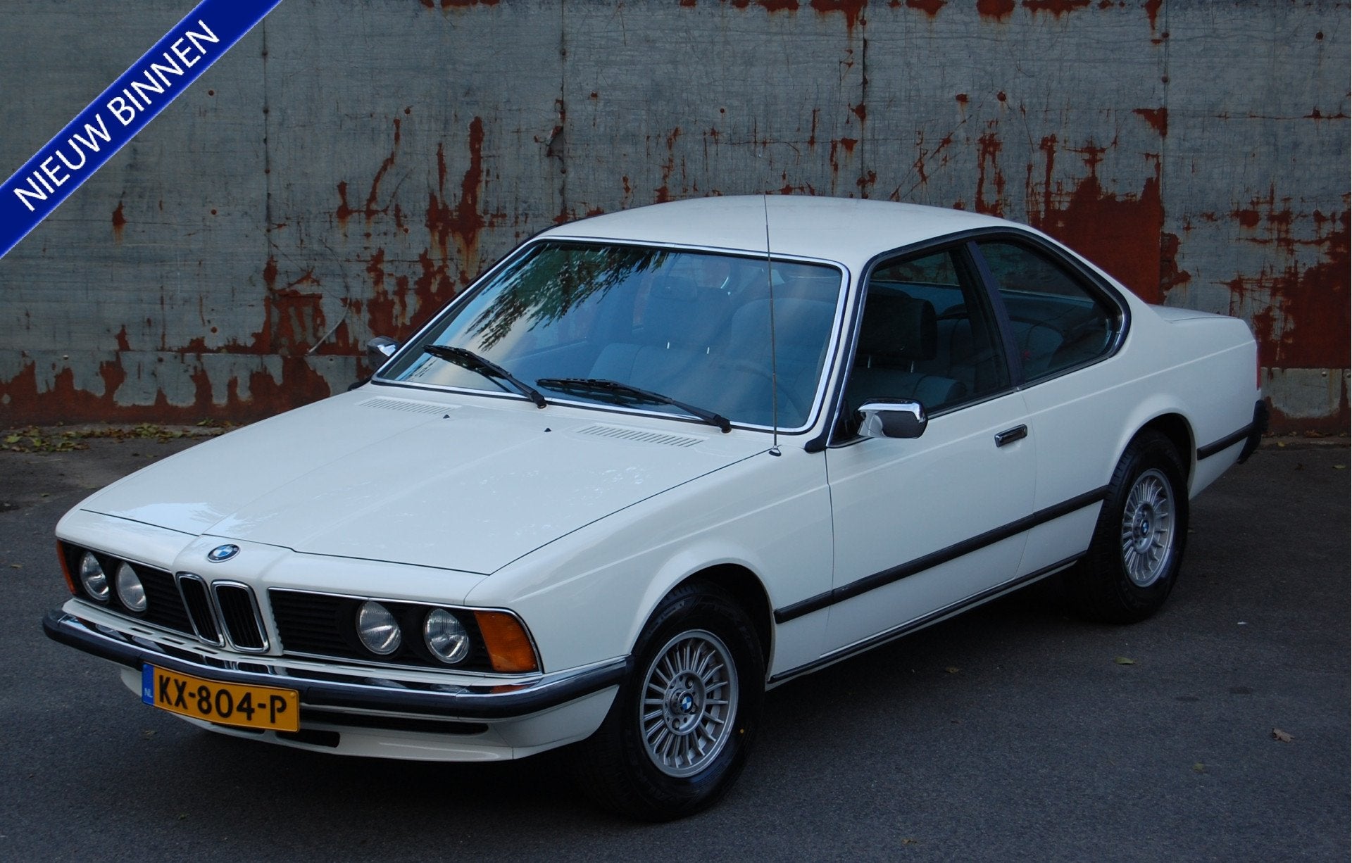 BMW 6 Serie 628 CSi A E24 Coupé / Sharknose / 1981 / 156DKM, Automaat, 4 stoelen, Wit, Bedrijf