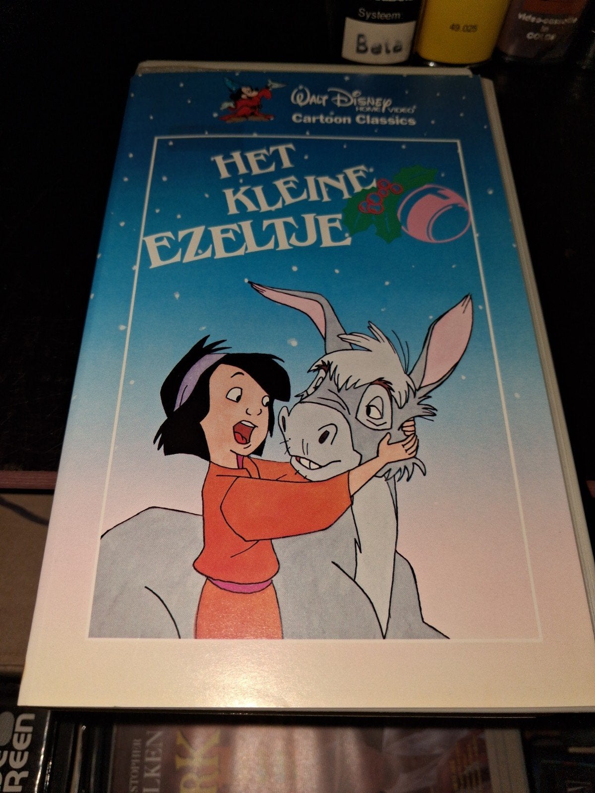 Vhs ex-rental  - Het Kleine Ezeltje, Vanaf 16 jaar, Ophalen of Verzenden, Gebruikt, Horror