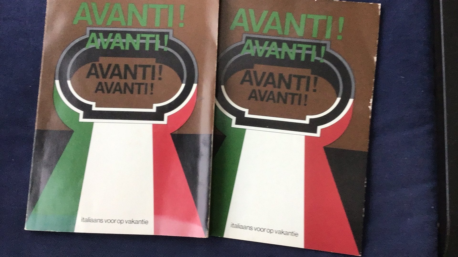 Avanti! Italiaans voor op vakantie - werkboek en leerboek, Boeken, Taal | Overige Talen, Verzenden, Gelezen, Non-fictie