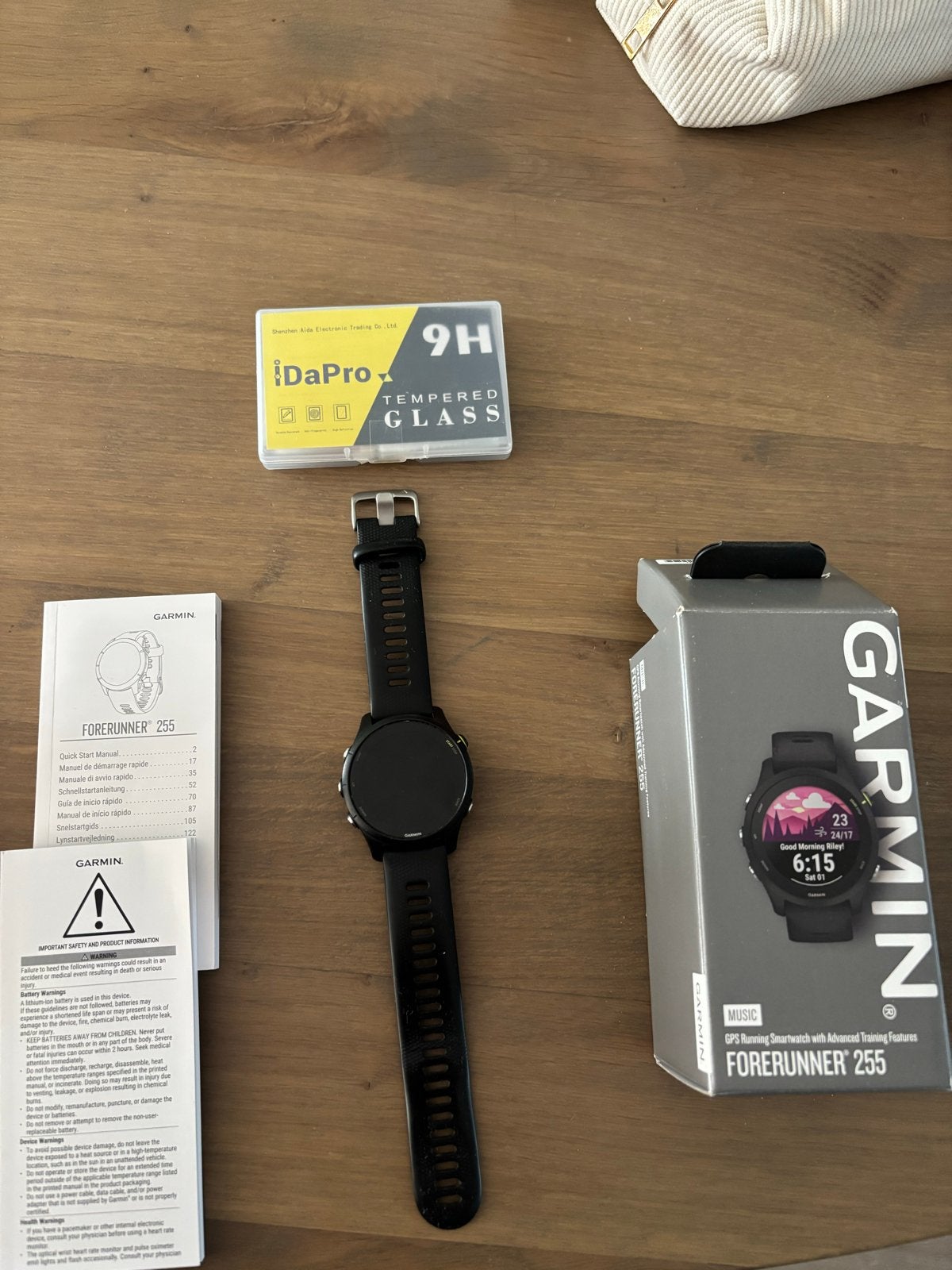 Garmin Forerunner 255 - music, Afstand, Zwart, Ophalen of Verzenden, Zo goed als nieuw