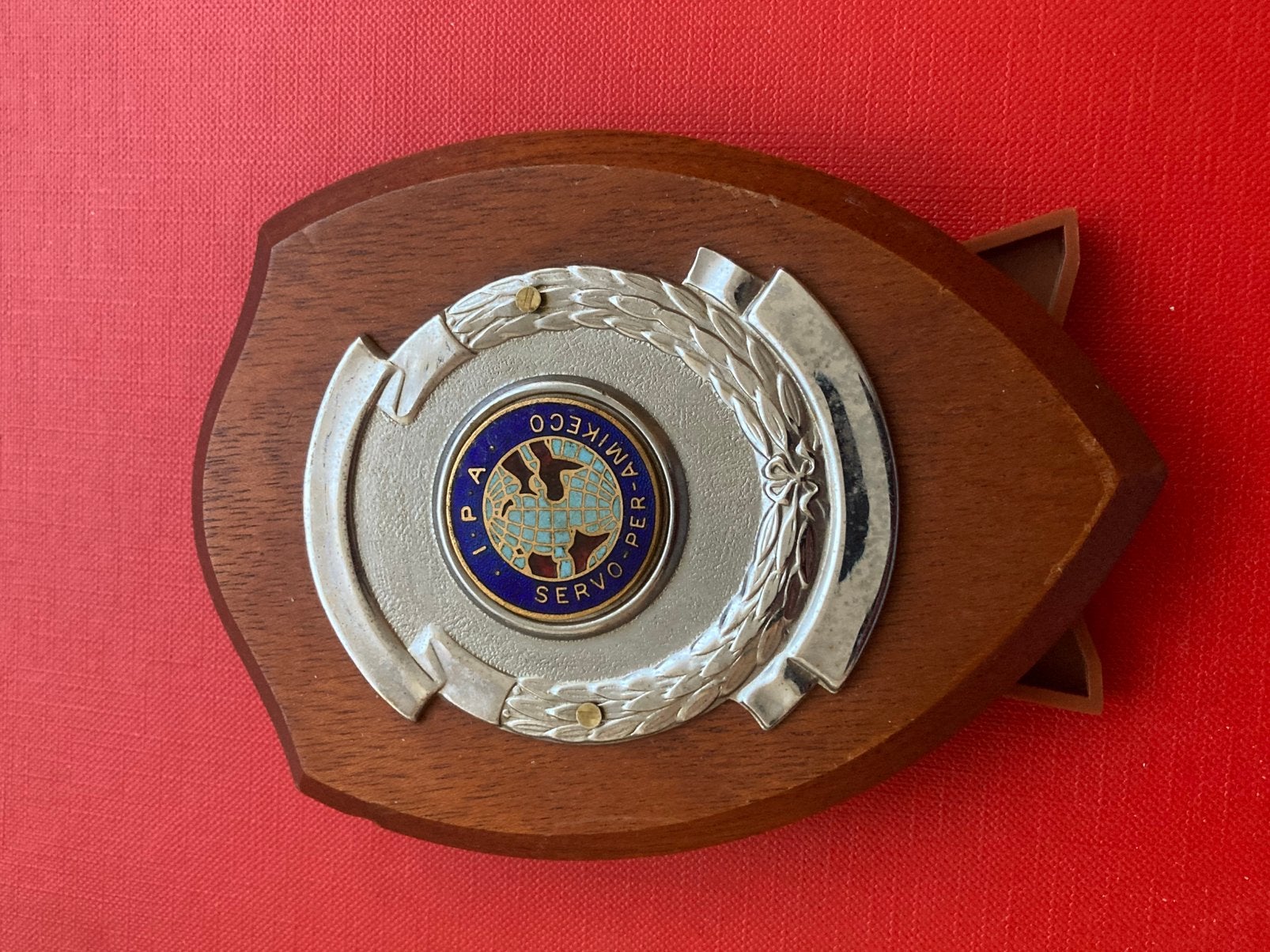 Schildje, Verzamelen, Ophalen of Verzenden, Landmacht, Nederland, Embleem of Badge
