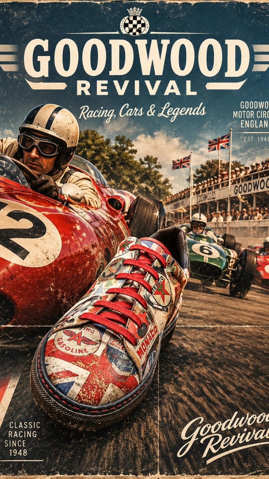 sneaker Goodwood 44, Overige kleuren, Nieuw, Ophalen of Verzenden, Sneakers of Gympen