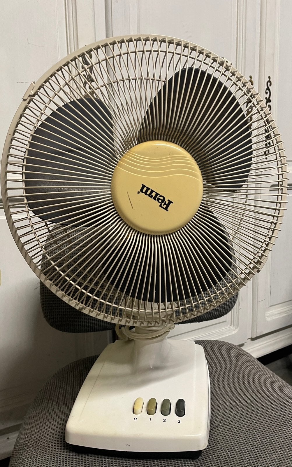 NU KORTING :Term tafelventilator, werkt goed – vintage/retro, Ophalen, Gebruikt, Tafelventilator