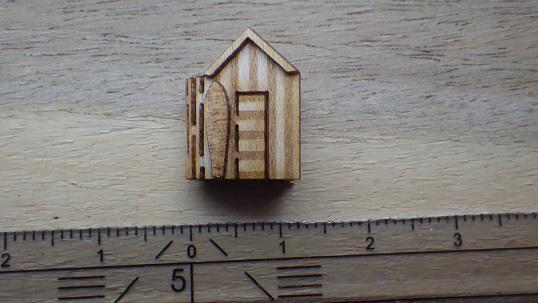 Poppenhuis: Laser-Gesneden Huisje (m394), Verzamelen, Poppenhuizen en Toebehoren, Ophalen of Verzenden, Nieuw, Poppenhuis