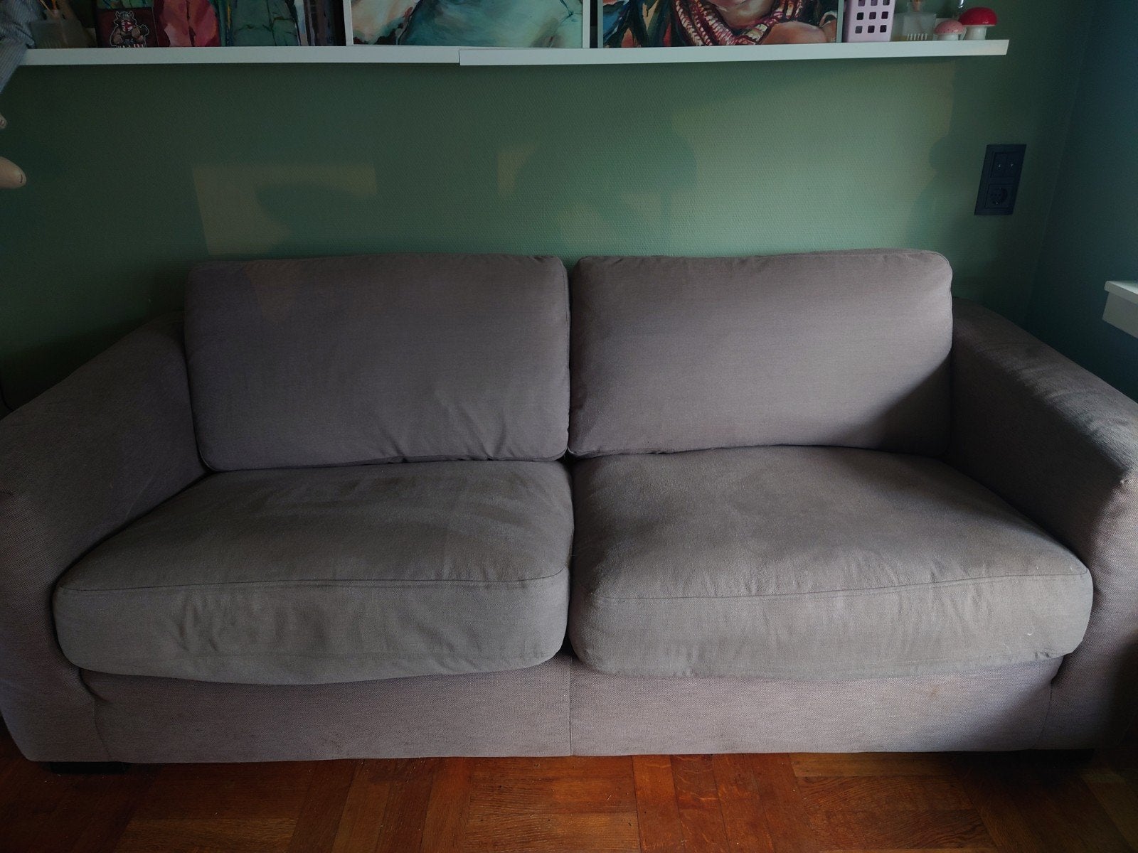 Danca 2-zitsbank met afneembare hoezen - 210x90 cm, Ophalen of Verzenden
